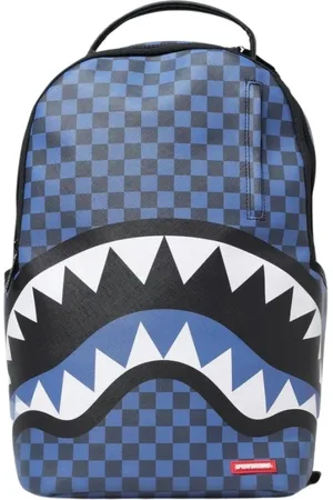 Sprayground Torebki, Mężczyzna, Niebieski, ONE SIZE, Nowoczesny Plecak z Grafiką