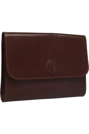 Cartier Pre-owned, Kobieta, Czerwony, ONE SIZE, Skóra, Pre-owned Leather clutches