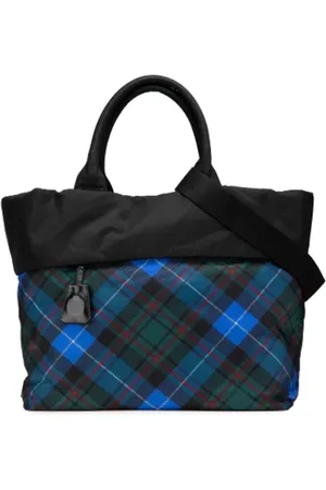 Prada Pre-owned, Kobieta, Niebieski, ONE SIZE, Nylon, Pre-owned Nylon prada-bags