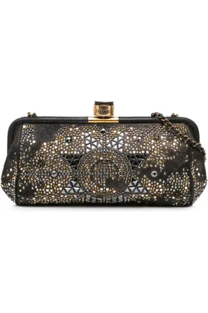CHANEL Pre-owned, Kobieta, Czarny, ONE SIZE, Skóra, Pre-owned skórzane portfele