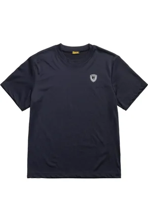 Blauer Koszulki, Mężczyzna, Niebieski, L, Elastyczny T-shirt z poliestru i elastanu