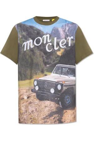 Moncler Koszulki, Mężczyzna, Zielony, S, 3 Mercedes-Benz Designed BY Nigoldeneye