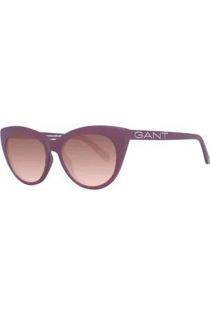 GANT Akcesoria, Kobieta, Fioletowy, ONE SIZE, Fioletowe Okulary Przeciwsłoneczne Cat Eye Damskie