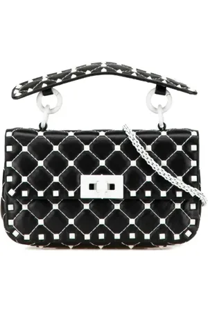 VALENTINO Pre-owned, Kobieta, Czarny, ONE SIZE, Skóra, Pre-owned Skórzane torebki