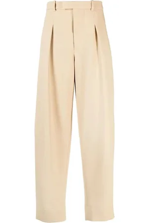 WARDROBE.NYC Spodnie, Kobieta, Beżowy, S, Casual Czarny Spodnie