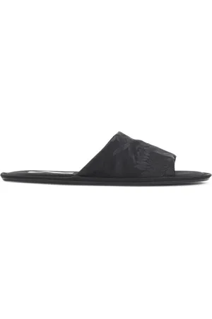 The Row Buty, Kobieta, Czarny, 36 1/2 EU, Czarne Sandały Podnoszą Styl Komfort