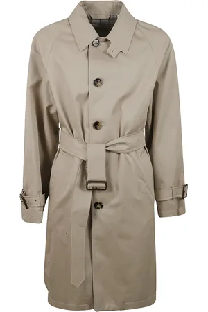 Burberry Płaszcze, Mężczyzna, brązowy, L, Stylowe płaszcze przeciwdeszczowe