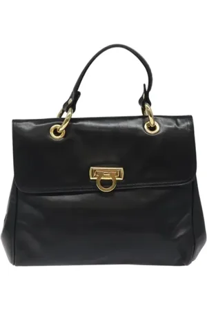 Bally Pre-owned, Kobieta, Czarny, ONE SIZE, Skóra, Pre-owned Skórzane torebki