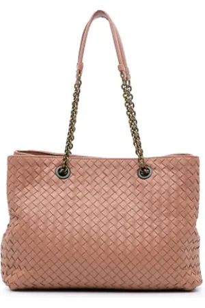 Bottega Veneta Pre-owned, Kobieta, Różowy, ONE SIZE, Skóra, Pre-owned Leather totes