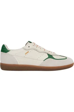 ALOHAS Buty, Kobieta, Wielobarwność, 41 EU, Skóra, Tb. 490 Rife Grain White Grass Green Skórzane Sneakers