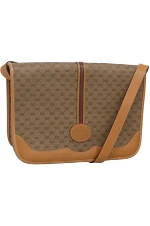 Gucci Pre-owned, Kobieta, Beżowy, ONE SIZE, Skóra, Pre-owned Leather gucci-bags