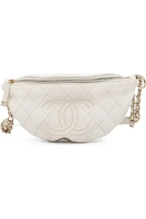 CHANEL Pre-owned, Kobieta, Biały, ONE SIZE, Skóra, Pre-owned Leather crossbody-bags