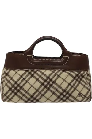 Burberry Pre-owned, Kobieta, Beżowy, ONE SIZE, Skóra, Pre-owned Fabric handbags