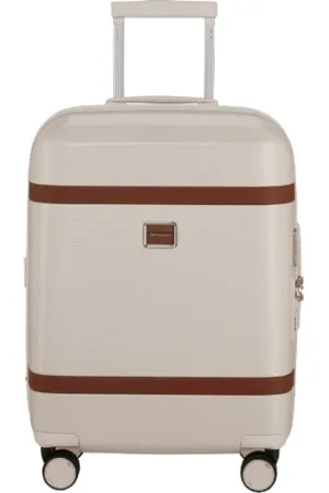Samsonite Walizki, unisex, Beżowy, ONE SIZE, Rozkładany troler kabinowy z luksusowym wnętrzem