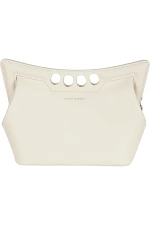 Alexander McQueen Torebki, Kobieta, Beżowy, ONE SIZE, Stylowe Torby - The Small Peak