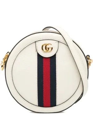 Gucci Pre-owned, Kobieta, Biały, ONE SIZE, Skóra, Pre-owned Leather crossbody-bags