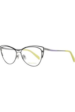 Emilio Pucci Akcesoria, Kobieta, Czarny, ONE SIZE, Czarne Okulary Optyczne Damskie