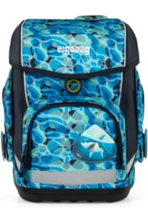 Ergobag Torebki, unisex, Niebieski, ONE SIZE, Stylowy Plecak Szkolny