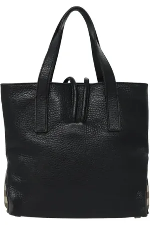 Burberry Pre-owned, Kobieta, Czarny, ONE SIZE, Skóra, Pre-owned Skórzane torebki