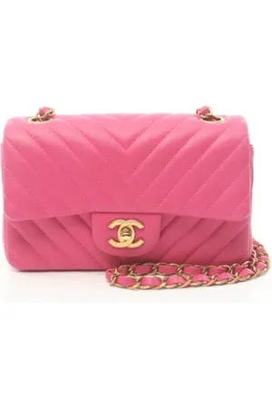 CHANEL Pre-owned, Kobieta, Różowy, ONE SIZE, Skóra, Pre-owned Leather crossbody-bags