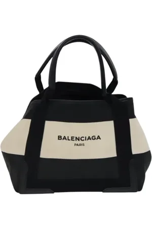 Balenciaga Pre-owned, Kobieta, Czarny, ONE SIZE, Len, Pre-owned Canvas balenciaga-bags