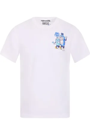 MC2 SAINT BARTH Koszulki, Mężczyzna, Biały, M, Bawełniany T-shirt