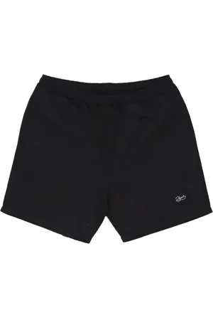 DOLLY NOIRE Szorty, Mężczyzna, Czarny, XL, Czarne Easy Shorts z elastycznym pasem