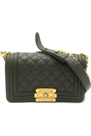 CHANEL Pre-owned, Kobieta, Zielony, ONE SIZE, Skóra, Pre-owned Leather crossbody-bags