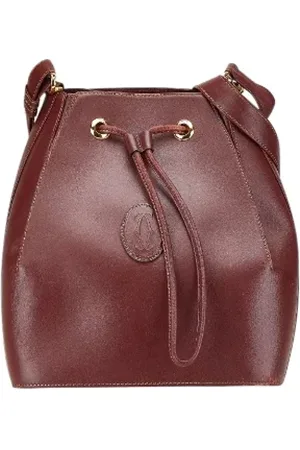 Cartier Pre-owned, Kobieta, Czerwony, ONE SIZE, Skóra, Pre-owned Leather crossbody-bags