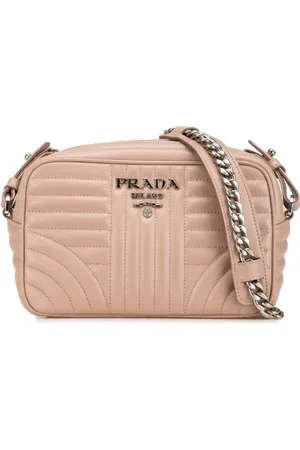 Prada Pre-owned, Kobieta, Różowy, ONE SIZE, Skóra, Pre-owned Leather crossbody-bags