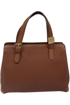 Burberry Pre-owned, Kobieta, brązowy, ONE SIZE, Skóra, Pre-owned Skórzane torebki
