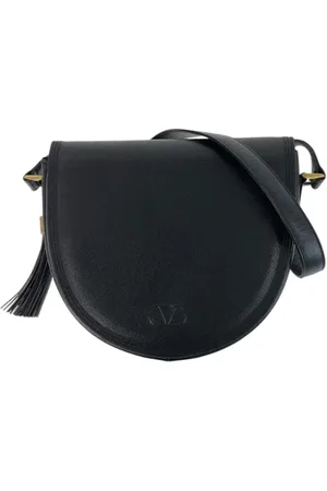 VALENTINO Pre-owned, Kobieta, Czarny, ONE SIZE, Pre-owned skórzane torby na ramię