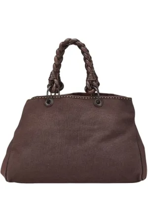 Bottega Veneta Pre-owned, Kobieta, brązowy, ONE SIZE, Skóra, Pre-owned Canvas handbags