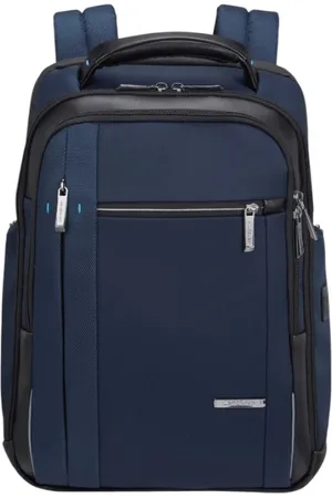 Samsonite Torebki, unisex, Niebieski, ONE SIZE, Rozszerzany plecak biznesowy z portem USB