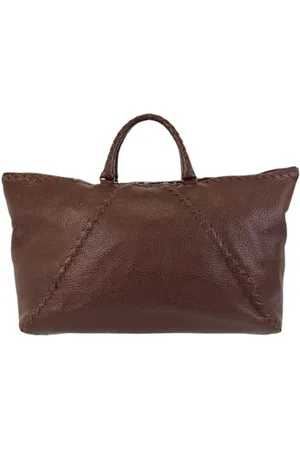 Bottega Veneta Pre-owned, Mężczyzna, brązowy, ONE SIZE, Skóra, Pre-owned Skórzane torebki