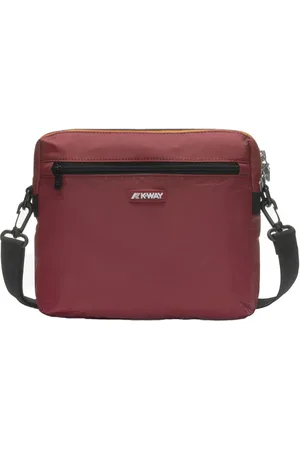K-Way Torebki, Kobieta, Czerwony, ONE SIZE, Nylon, Stylowa torba na ramię Moire Tracolla