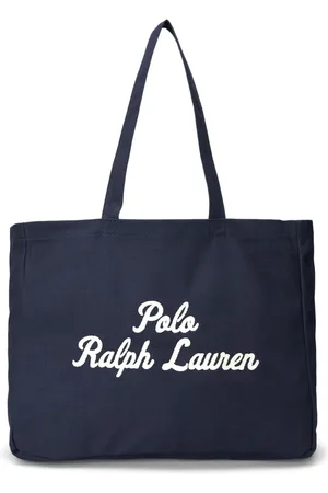 Ralph Lauren Torebki, Mężczyzna, Niebieski, ONE SIZE, Niebieska Torba Bawełniana