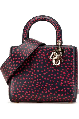 Dior Pre-owned, Kobieta, Wielobarwność, ONE SIZE, Skóra, Pre-owned Skórzane torebki