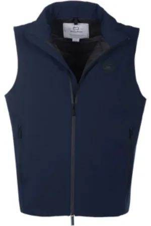 Woolrich Kurtki, Kobieta, Niebieski, L, Stylowy Kamizelka dla Mężczyzn