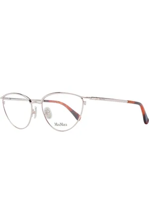 Max Mara Akcesoria, Kobieta, Różowy, ONE SIZE, Kobiety Okulary Optyczne Cat Eye Różowe Złoto