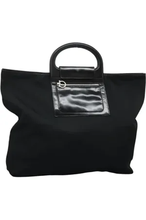 Salvatore Ferragamo Pre-owned, Kobieta, Czarny, ONE SIZE, Nylon, Pre-owned Nylon handbags