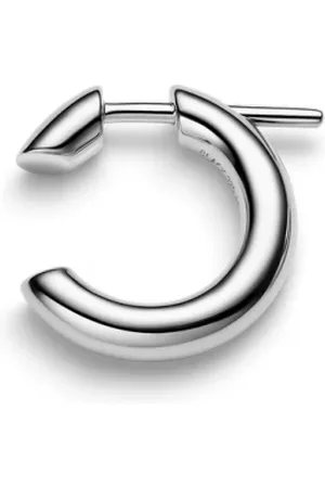 Maria Black Akcesoria, unisex, Szary, ONE SIZE, Zakłócony Hoop