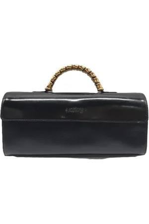 Loewe Pre-owned, Kobieta, Czarny, ONE SIZE, Skóra, Pre-owned Skórzane torebki