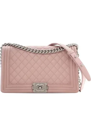 CHANEL Pre-owned, Kobieta, Różowy, ONE SIZE, Skóra, Pre-owned Leather crossbody-bags
