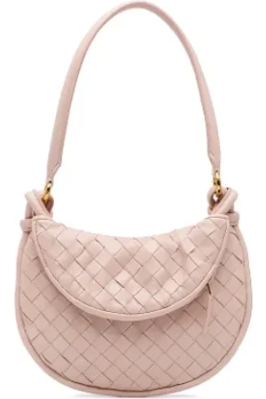 Bottega Veneta Pre-owned, Kobieta, Różowy, ONE SIZE, Skóra, Pre-owned skórzane torby na ramię