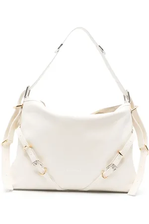 Givenchy Torebki, Kobieta, Biały, ONE SIZE, Biała Skórzana Torba na Ramię