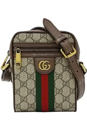 Gucci Pre-owned, Kobieta, Beżowy, ONE SIZE, Pre-owned Canvas gucci-bags