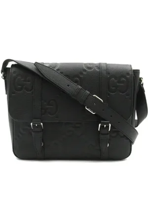 Gucci Pre-owned, Mężczyzna, Czarny, ONE SIZE, Skóra, Pre-owned Leather gucci-bags