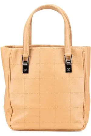 CHANEL Pre-owned, Kobieta, Beżowy, ONE SIZE, Skóra, Pre-owned Leather totes