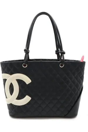 CHANEL Pre-owned, Kobieta, Czarny, ONE SIZE, Skóra, Pre-owned Leather totes